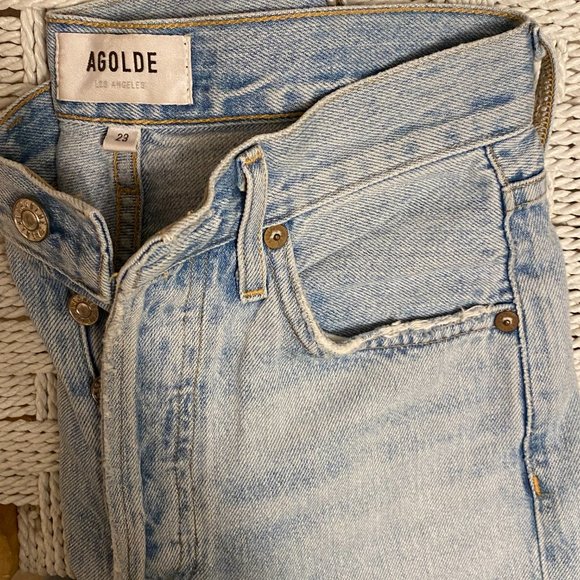 Agolde High-rise Riley Jean by Aritzia - Picture 4 of 5